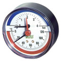 Термоманометр FAR Fa 2550 (0-120С) (0-4бар) G1/4 корпус 80 мм, тип - 2550, до 120°С, осевое присоединение, 0-4бар, резьба G1/4″, класс точности 1.6