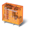 Реле промежуточное FINDER 40 серия электромагнитное, 10 А, SPDT, 230 В, AC, U обмотки, для печатного монтажа