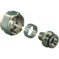 Адаптер зажимной Uponor Flex-X Ду16x1.8(2.0)-G3/4″ Ру6 внутренняя резьба (евроконус) для полиэтиленовых труб