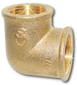 Угольник муфтовый ЦВЕТЛИТ ZW50093  1/2″ Ду15 Ру16 корпус-латунь, равнопроходной, внутренняя резьба