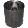 Муфта прямая Китай 1/2″ Ду15, корпус - сталь, внутренняя резьба, без покрытия