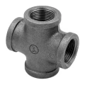 Крест прямой чугунный резьбовой Fittex PLUS ВР/ВР 1/2″ Ду15 Ру16, внутренняя резьба, без покрытия