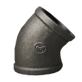 Угольник чугунный Fittex PLUS Ду15х1/2″ 45° внутренняя / внутренняя резьба