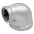 Угольник переходной Fittex PLUS 3/4″х1/2″ Ду20х15 Ру16, 90гр ВР/ВР, чугунный резьбовой, оцинкованный