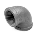 Угольник проходной Fittex PLUS 1/2″ Ду15 Ру16, 90гр ВР/ВР, чугунный резьбовой, без покрытия