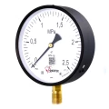 Манометр ФИЗТЕХ МП4-Уф 0-2.5 МПа IP40, общетехнический 160 мм, резьба G1/2, класс точности - 1.5, радиальный штуцер