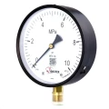 Манометр ФИЗТЕХ МП4-Уф 0-10 МПа IP40, общетехнический 160 мм, резьба М20х1.5, класс точности - 1.5, радиальный штуцер