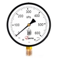 Манометр ФИЗТЕХ МП4-Уф 0-600 кПа IP40, общетехнический 160 мм, резьба G1/2, класс точности - 1.5, радиальный штуцер