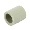 Муфта FV-Plast FV AQUA 201 Дн75 Ру36 полипропиленовая, под приварку, серая, PPRCT