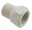 Заглушка FV-Plast Дн20x1/2″ наружная резьба/под приварку, корпус - полипропилен