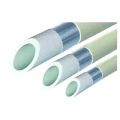 Труба PPR FV-Plast Stabi Дн50 Ру20, SDR7,4, толщина 7.4мм, длина 4м, полипропиленовая армированная алюминием, серая