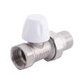 Клапан термостатический Gappo 1/2″ Ду15 Ру10 присоединение -  внутренняя / наружная резьба, прямой, радиаторный, латунный