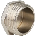 Заглушка Gappo G2217 1/2″ Ду15 Ру40, корпус - латунь никелированная, присоединение - наружная резьба