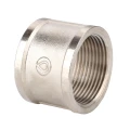 Муфта Gappo G2201.04 1/2″ Ду15 Ру40, внутренняя резьба / внутренняя резьба, материал - латунь никелированная
