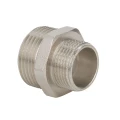 Ниппель переходной Gappo G2205.0504 3/4″х1/2″ Ду20х15 Ру40, наружная резьба / наружная резьба, материал - латунь никелированная