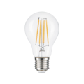 Лампа светодиодная Gauss Black Filament А60 прозрачный, 60 мм, мощность - 12 Вт, цоколь - E27, световой поток - 1200 лм, цветовая температура - 2700 K, форма - грушевидная