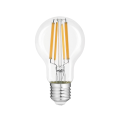 Лампа светодиодная Gauss Black Filament А60 прозрачный, 60 мм, мощность - 20 Вт, цоколь - E27, световой поток - 1800 лм, цветовая температура - 2700 K, форма - грушевидная