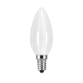 Лампа светодиодная Gauss Black Filament матовая, 35 мм, мощность - 5 Вт, цоколь - E14, световой поток - 450 лм, цветовая температура - 4100 K, форма - свеча