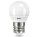 Лампа светодиодная Gauss Elementary шар E27 45 мм 10 Вт, 220 В, цоколь - E27, световой поток - 710 Лм, цветовая температура - 3000 К, форма - шарообразная, теплый свет