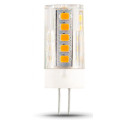 Лампа светодиодная Gauss G4 керамика 15.5 мм 4 Вт, 220 В, цоколь - G4, световой поток - 410 Лм, цветовая температура - 4100 К, форма - капсульная, нейтральный белый свет