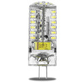 Лампа светодиодная Gauss G4 силикон 15 мм 3 Вт, 220 В, цоколь - G4, световой поток - 230 Лм, цветовая температура - 2700 К, форма - капсульная, нейтральный белый свет