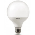 Лампа светодиодная Gauss G95 95 мм 16 Вт, 220 В, цоколь - E27, световой поток - 1360 Лм, цветовая температура - 3000 К, форма - шарообразная, теплый свет
