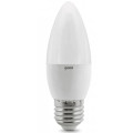 Лампа светодиодная Gauss Свеча E27 37 мм 9.5 Вт, 220 В, цоколь - E27, световой поток - 950 Лм, цветовая температура - 4100 К, форма - свеча, нейтральный белый свет