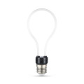 Лампа светодиодная Gauss Black Filament Artline A72 E27 оригинальная контурная 72 мм мощность - 4 Вт, цоколь - E27, световой поток - 330 лм, цветовая температура - 2700 °К, цвет свечения - теплый белый, форма - оригинальная