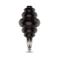 Лампа светодиодная Gauss Black Filament Honeycomb серая E27 оригинальная 200 мм мощность - 8 Вт, цоколь - E27, световой поток - 380 Лм, цветовая температура - 2700 °К, цвет свечения - теплый белый, форма - оригинальная