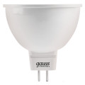Лампа светодиодная GAUSS Elementary MR16 50 мм мощность - 5.5 Вт, цоколь - GU10, световой поток - 450 Лм, цветовая температура - 4100 °К, цвет свечения - белый, форма - софит