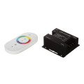 Контроллер Gauss RGB для светодиодной ленты, 288/576 Вт, 12/24 В, 24 А, IP20, с сенсорным пультом, цвет - белый