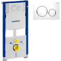 Инсталляция Geberit Duofix для подвесного унитаза с кнопкой смыва Инсталляция Geberit Duofix для подвесного унитаза с кнопкой смыва
