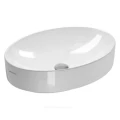 Умывальник Geberit Variform 55 мебельный, без отверстия под смеситель, овальный, белый