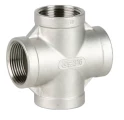 Крестовина GENEBRE 0180 08, 1 1/2″ Ду40, Ру20, корпус - AISI316 (CF8M), внутренняя резьба