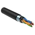 Витая пара GENERICA F/UTP, категория - 5E, 24AWG LDPE, количество жил - 8, цвет - черный BC3-C5E04-339-305-R-G, 305м