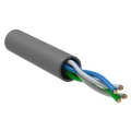 Витая пара GENERICA U/UTP, категория - 5E, PVC INDOOR, количество жил - 4, цвет - серый BC1-C5E02-111-100-G, 100м