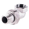 Соединитель GIACOMINI R19 1/2″ Ду15 Ру10 угловой разъемное соединение американка внутренняя-наружная резьба, корпус – латунь, покрытие – хром