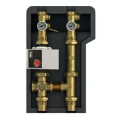 Группа быстрого монтажа GIACOMINI R586 1 1/2″x1″ Ду40х25 Ру6 с клапаном R296, без насоса, в сборе, в термоизоляции