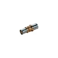 Муфта металлопластиковая для PE-X Giacomini RM103 Дн26х20 Ру10 переходная, присоединение пресс, корпус - латунь Муфта металлопластиковая для PE-X Giacomini RM103 Дн26х20 Ру10 переходная, присоединение пресс, корпус - латунь