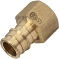 Муфта Giacomini GX109 Ду16x1/2″ Ру10 с внутренней резьбой для системы GX, латунная