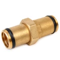 Переходник Giacomini R20DL 1 1/4″ Ду32 для котельных, латунный, из трех частей с герметичной прокладкой