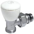 Клапан термостатический Giacomini R25TG 3/8″x16 Ду10 Ру16 смесительный для подсоединения радиатора к системе отопления, наружная резьба, корпус - латунь, уплотнение - EPDM