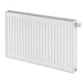 Радиатор стальной панельный Heaton Ventil Compact, тип 22, 500х1500мм, настенный, присоединение резьбовое - 1/2″, теплоотдача - 3308Вт, подключение - нижнее, универсальное, с термостатическим вентилем, материал - сталь, цвет - белый RAL9016