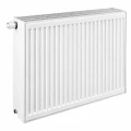 Радиатор стальной панельный Heaton Ventil Compact, тип 33, 600х900мм, настенный, присоединение резьбовое - 1/2″, теплоотдача - 3125Вт, подключение - нижнее, универсальное, с термостатическим вентилем, материал - сталь, цвет - белый RAL9016
