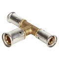 Тройник переходной HENCO 12P Дн16x20x16 Ру16 увеличенный в центре, латунный, пресс