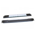 Патч-панель Hyperline PP3 19″ 16 портов RJ-45, Dual IDC, ROHS, категория - 5e, высота - 1U, корпус - сталь, цвет - черный