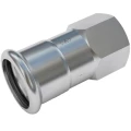Муфта IBP PS24270G0 Ду22х1/2″ Ру10 пресс/внутренняя резьба, нержавеющая сталь