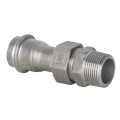 Муфта IBP PS4331G0 Ду42х1 1/2″ Ру10 пресс/наружная резьба, разъемная, нержавеющая сталь