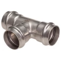 Тройник IBP B-Press Inox Дн18 Ру16 нержавеющая сталь AISI 316L, присоединение - пресс, равнопроходной