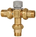 Клапан термостатический Icma 90148 3/4″-1″ Ду15 Ру10 смесительный, наружная резьба, корпус - латунь, уплотнение - EPDM